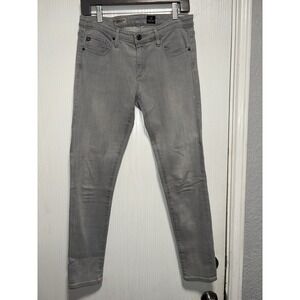 Ag Adriano Goldschmied The‎ Legging Ankle Super Skinny Gray Jeans 29R